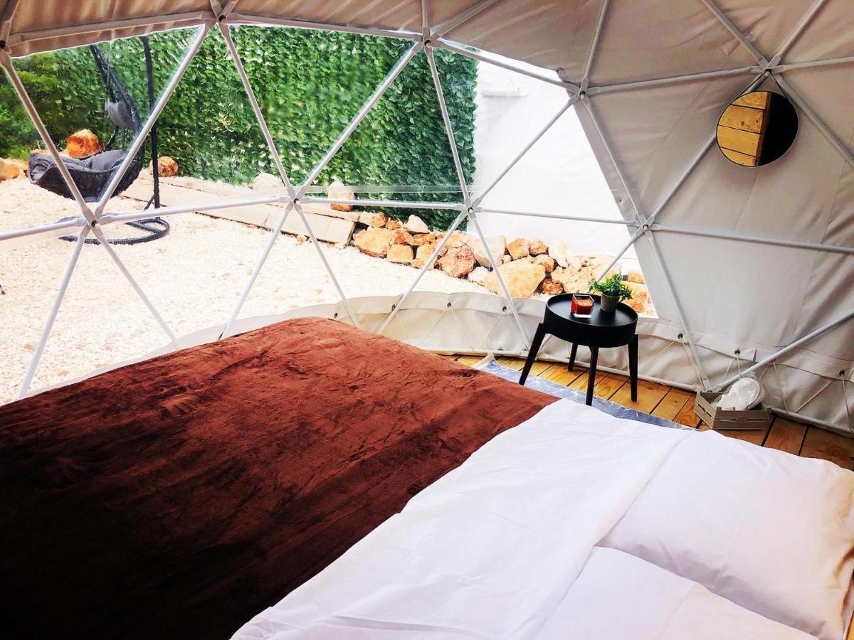 Glamping Peninsula Lustica Rose Tivat Exterior photo