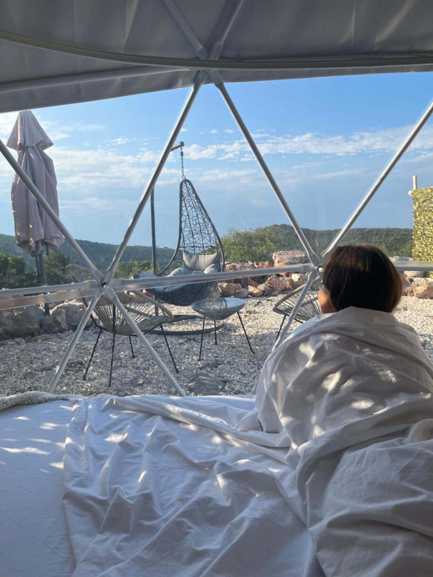Glamping Peninsula Lustica Rose Tivat Exterior photo