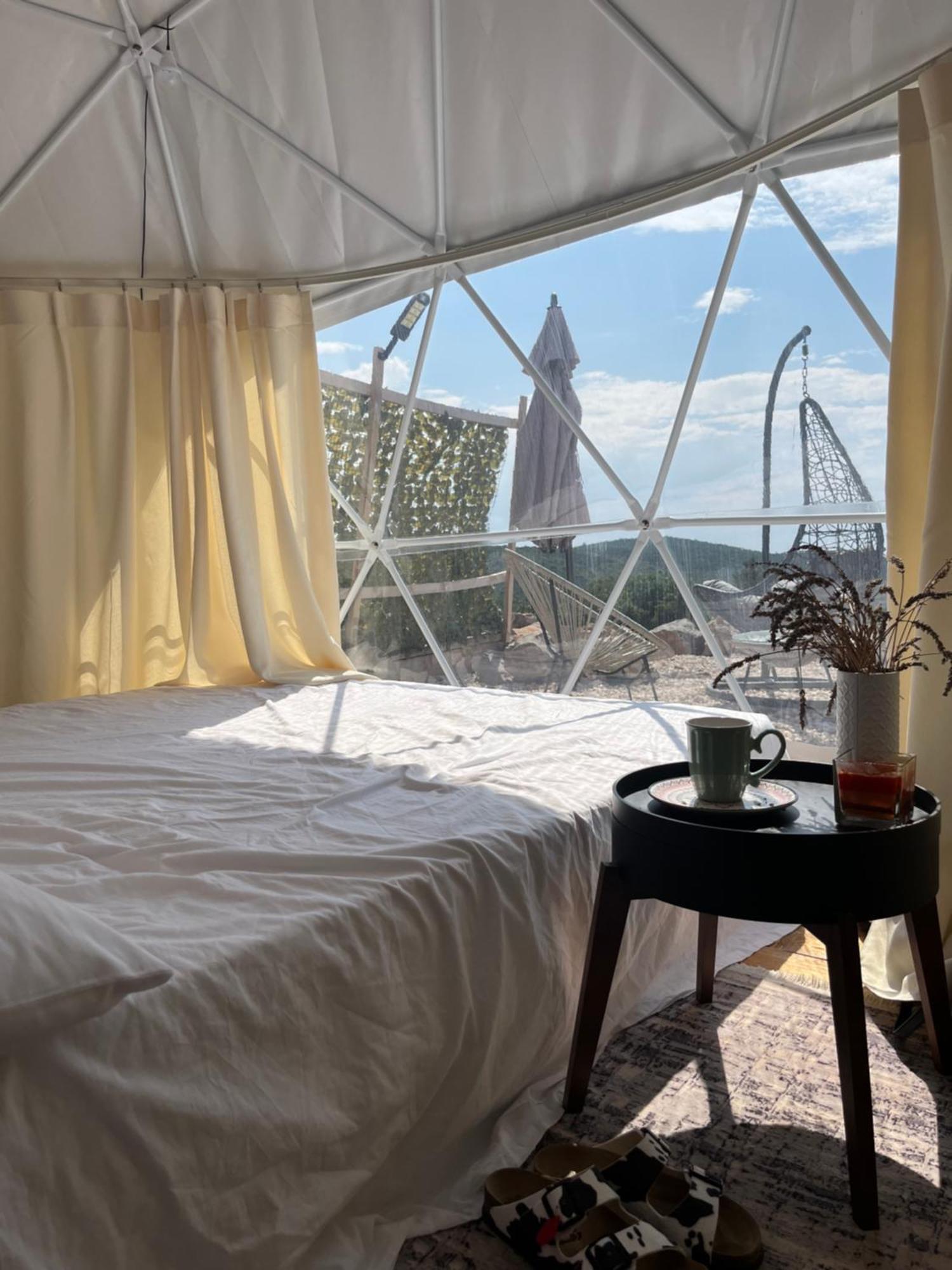 Glamping Peninsula Lustica Rose Tivat Exterior photo
