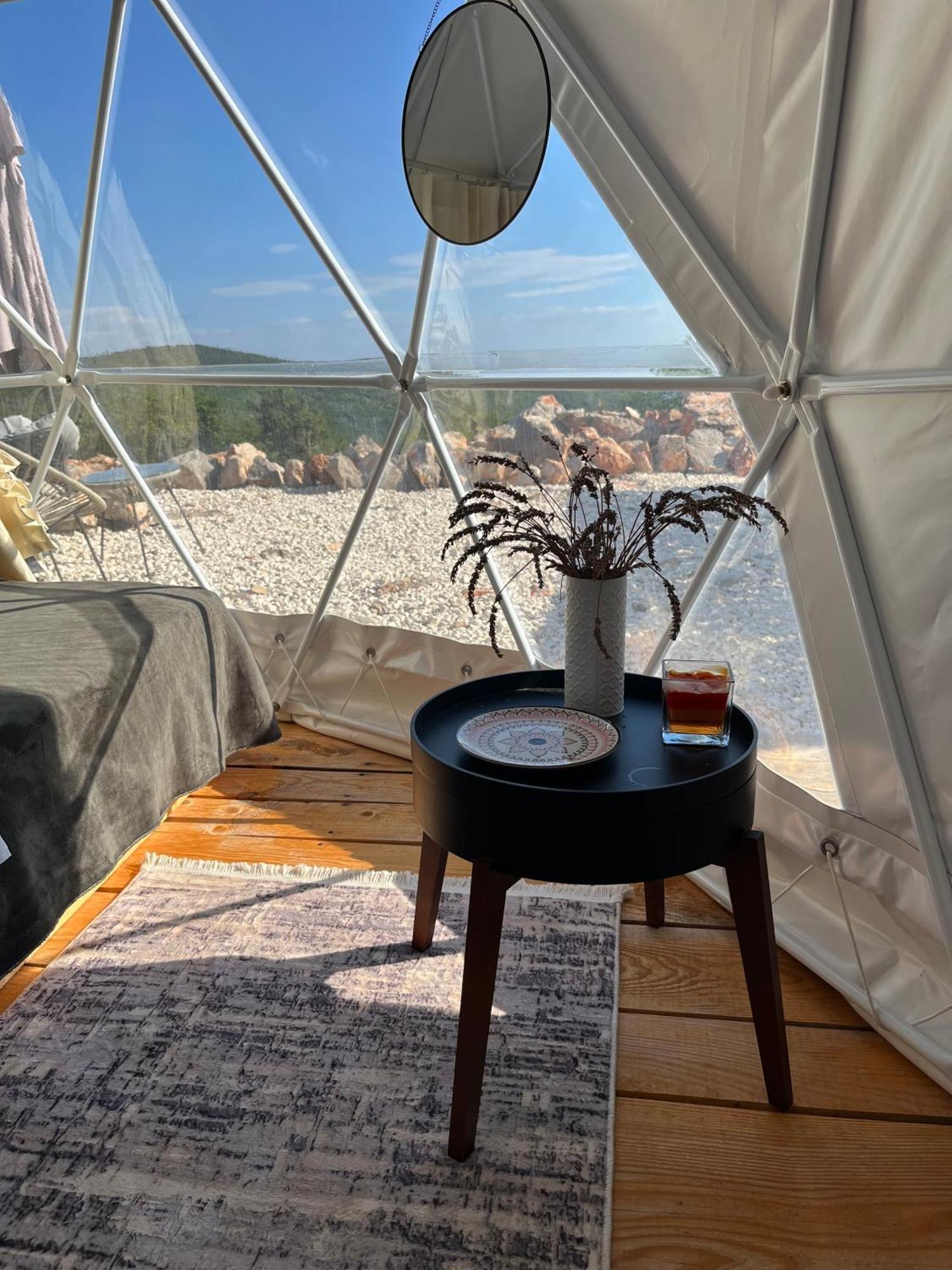 Glamping Peninsula Lustica Rose Tivat Exterior photo